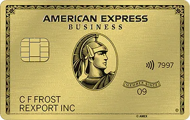 American Express Business Gold card