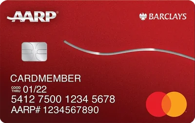 AARP® Travel Rewards Mastercard® from Barclays card art