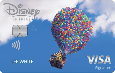 Disney4 Inspire Visa4 Card card art