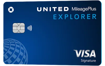 united explorer card tilted