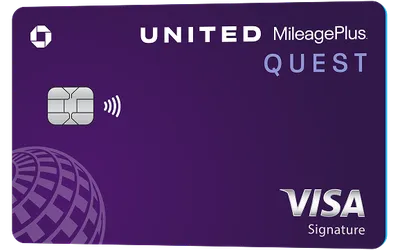 united quest card tilted