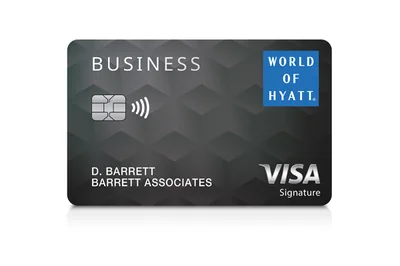 World of Hyatt Business Credit Card card art